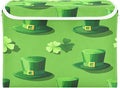 St. Patrick's Day Hat Fabric Storage Bins with Lids and HandleFoldable Storage Bins with LidsCloset Organizers for Clothes Storage Room Organization Office Storage Chest Organizer