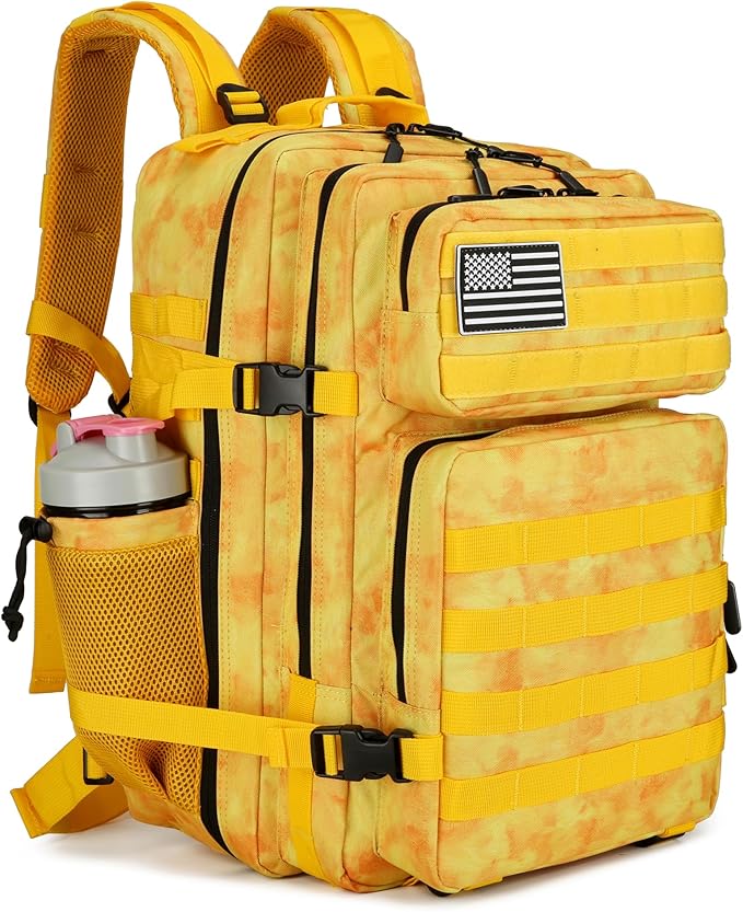 Military Tactical Backpack for Men and Women Army 3 Days Assault Pack Bag Large Rucksack with Molle System for Hiking Cycling Skiing Camping Climbing