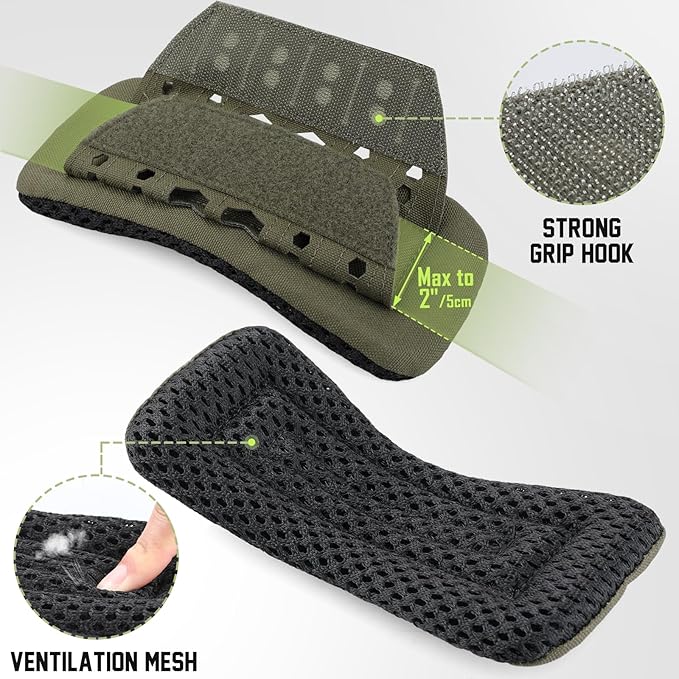 WYNEX 2 Pack Shoulder Strap Pad for Vest Carrier MOLLE Tourniquet Holder Tactical Plate Shoulder Pads Strap Cushion Vest Accessories IFAK TQ Holder Tactical Medical TQ Pouch