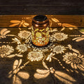 Mothers Day Gifts for Mom Sunflower Solar Lanterns Outdoor Waterproof Hanging Solar LightsGifts for Women Grandma Summer Garden DecorLantern Metal Decorative YardPatioLawnPorchDeckBalcony