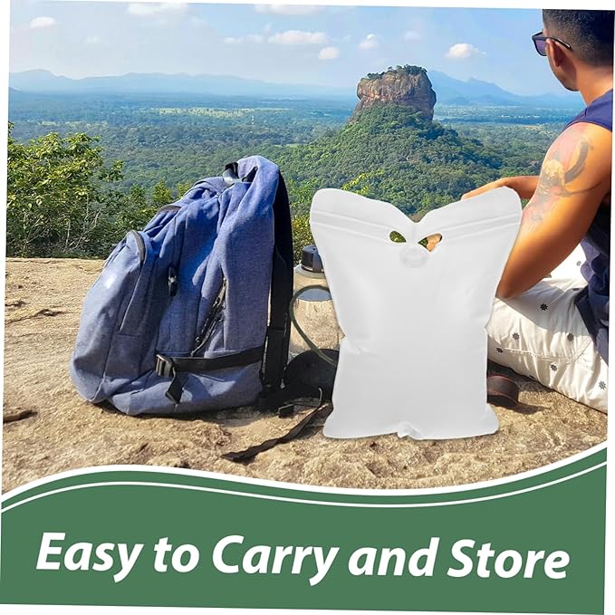 SHERCHPRY Portable Camping Shower Bag Lightweight Water Bag with Showerhead for Easy Use for Hiking Outdoor Activities and Emergency Water Supply