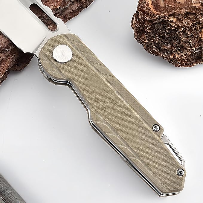 Tuotu Series Folding Pocket Knife A-80003-2 (Khaki)