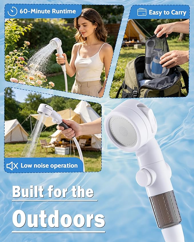 Subtoy Portable Camping Shower Outdoor Camp Shower