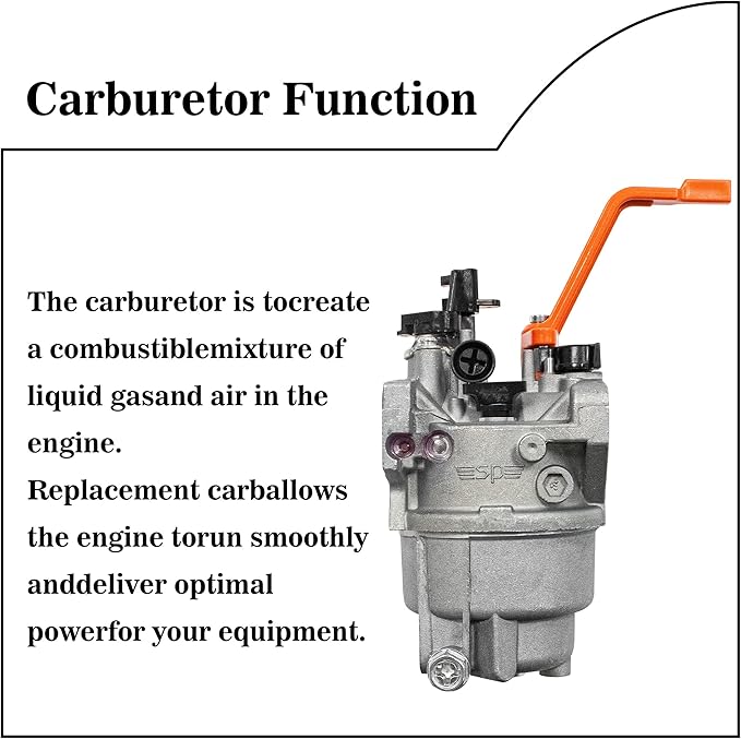 fullas SP Generator Carburetor for Generac GP5500 GP6500 GP6500E OEM Part 0J58620157