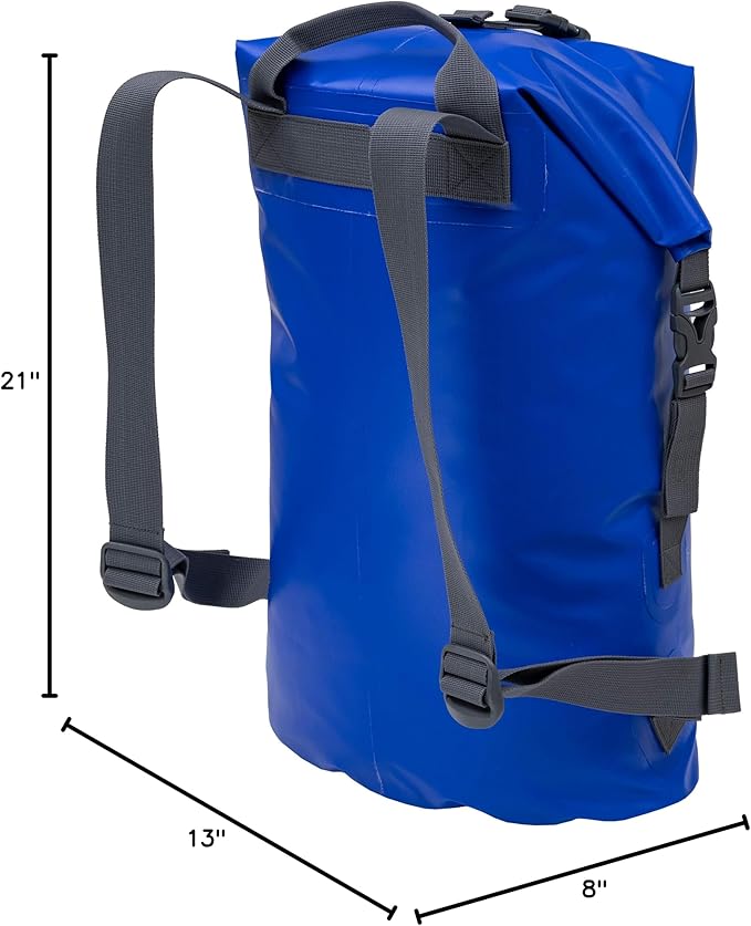 ALPS Mountaineering Torrent Waterproof Backpack Fully Welded Seams Dry Bag with Adjustable Straps