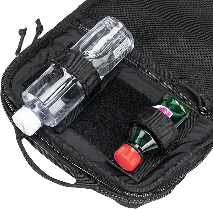 EXCELLENT ELITE SPANKER Medical Backpack Tactical Knapsack Outdoor Rucksack Camping Survival First Aid Backpack（Black）