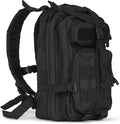 30L Black Tactical Backpack - MOLLE Military Bug Out Bag Small Survival Rucksack &amp EDC Daypack for Hunting Hiking Camping Travel - Outdoor Gear for Men &amp Women
