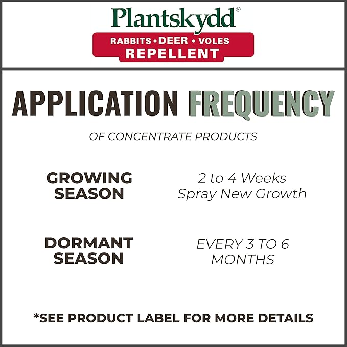 Plantskydd Animal Repellent - Repels Deer Rabbits Elk Moose Hares Voles Squirrels Chipmunks and Other Herbivores Wettable Powder Concentrate - 1 LB Box - Makes 1 Gallon Liquid (PSP-R1)