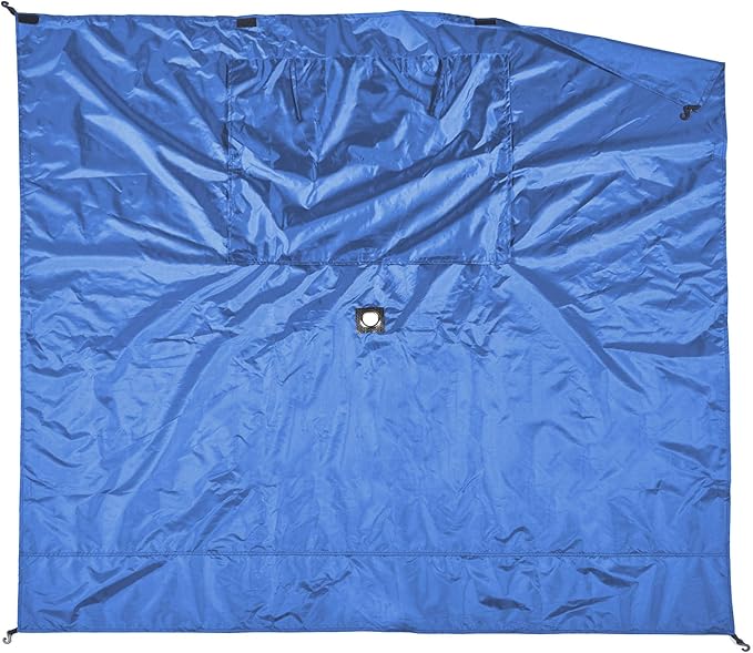 CLAM Quick-Set Wind and Sun Panel Attachment for Escape Sport Screen Shelter Canopy Tent with Carrying Bag Accessory Only Blue (3 Pack)