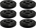 Twister Seal Lids (6 Pack) - Easy Access Bucket Lids (will fit MOST buckets 3.5-7 gal) (Black)