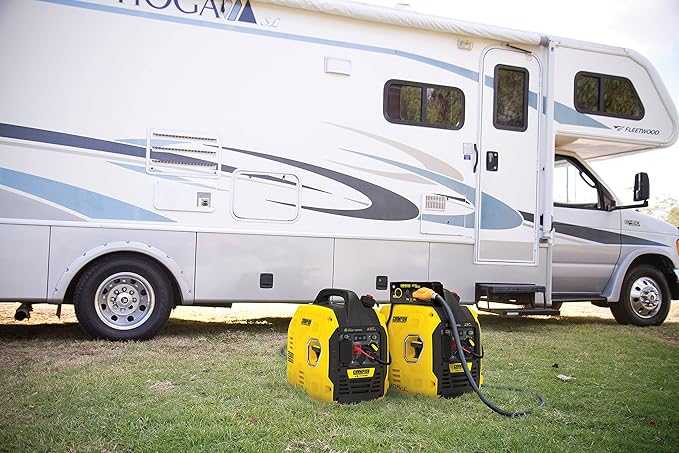 Champion Power Equipment 2500-Watt Dual Fuel Ultralight Portable Inverter Generator with Quiet Technology and CO Shield
