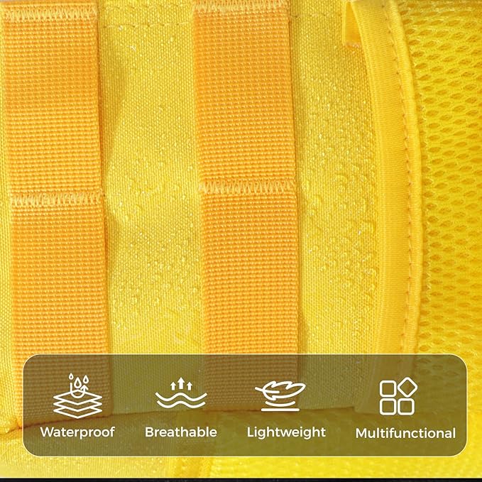 9L Mini Tactical Backpack for Men WomenSmall Military Tactical Backpack for SportGymHikingTravelCamping (Yellow)