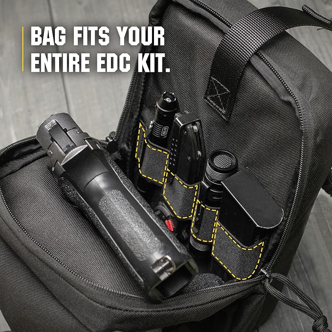M-Tac CCW Sling Bag for Men &amp Women - EDC Shoulder Bag Tactical - Crossbody Concealed Carry Bag - Mens Chest Pack