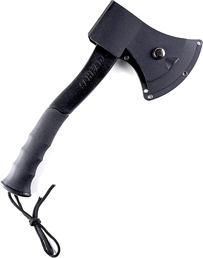 Schrade Delta Class Bedrock Axe with 3Cr13 Stainless Steel for Outdoor Survival