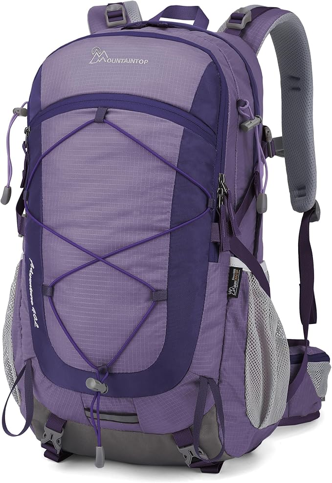 MOUNTAINTOP 40L Hiking BackpackLightweight Travel Backpack for Men Women Outdoor Backpacking Camping
