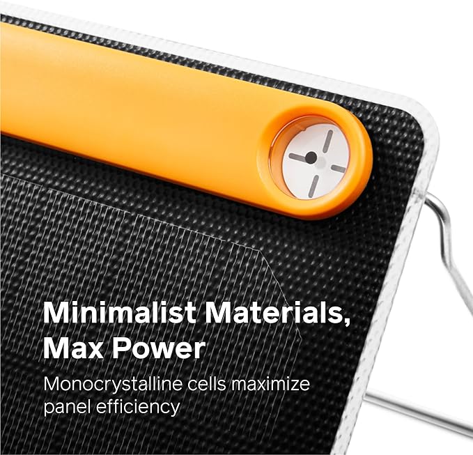 BioLite SolarPanel 10+ Foldable 10 Watt Solar Panel with 3200 mAh Battery