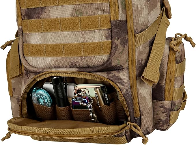30L Military Tactical Backpack for Men 3 day Assault Pack Molle Backpack Tactical Hiking Rucksack