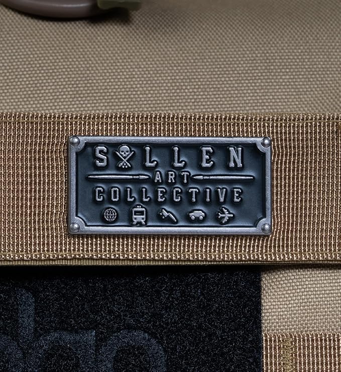 Sullen Blaq Paq Tactical Tattoo Art Lifestyle Travel Bag Backpack Military Style - Desert Sand