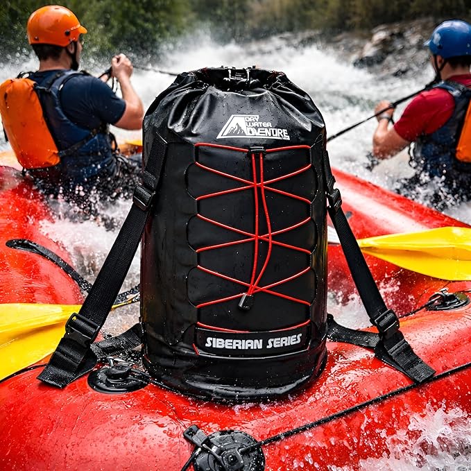 Marine Grade Waterproof Backpack Insulated Cooler Bag - Camping Diving Kayaking Boating Beach Travel Picnic Food and Beverage Siberian Series (20 Liter/5.3 Gallon)