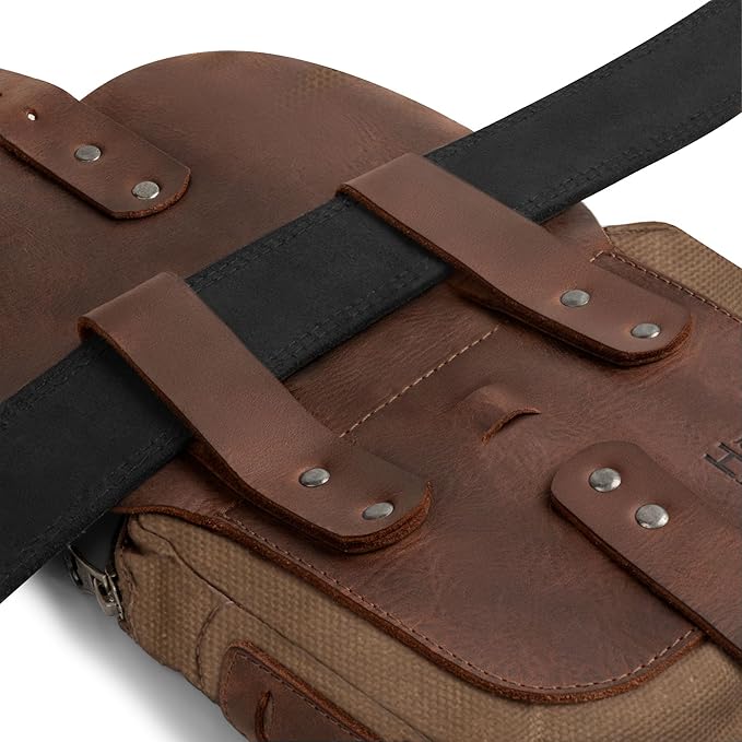 Hide &amp Drink Survival Camping Pouch Belt Loop Rustic and Handy Tool Bag Weather Resistant Outdoor Accessories Traveling Essentials Waxed Canvas Handmade