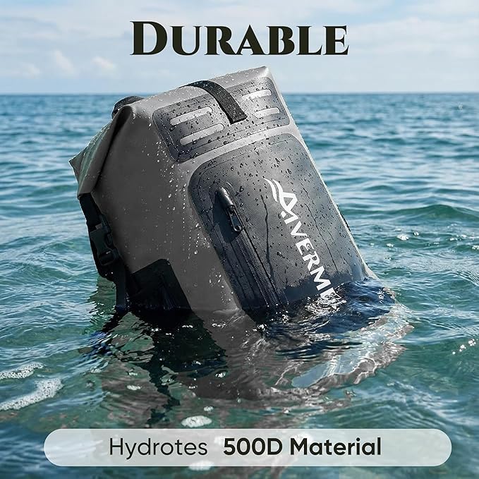 Waterproof Dry Bag with Waterproof Phone Case and small waterproof Bag Grey