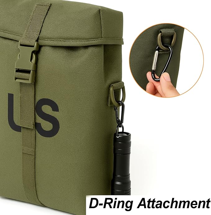 MT 2Pcs US Military MOLLE Sustainment Pouch Army Utility Pouch