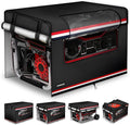 2025 Upgrade 900D+210D Heavy Duty Waterproof. Generator Covers while running. Transparent Viewable Window. 32''L×24''W×24''H. Top Ready To Add Fuel. Black.