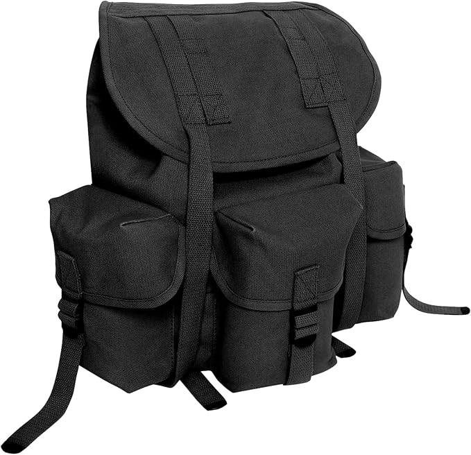 Rothco Mini Alice Pack – Heavyweight 18 OZ Cotton Canvas Rucksack – 20L Capacity