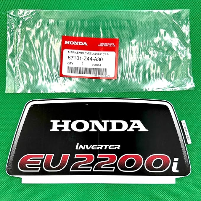 Genuine 63511-Z44-A30ZA Generator Front Cover with Genuine Emblem 87101-Z44-A30 for Honda EU2200IT EU2200I Generator