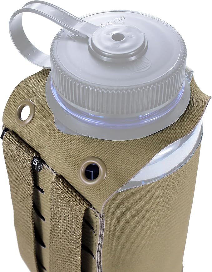 Water Bottle Holder MolleJX Tacfancier Tactical Water Bottle Pouch for Belt Backpack Chest Rig Canteen Pouch for 32oz Nalgene