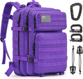 G4Free 45L Military Tactical Backpack 3 Day Assault Survival Molle Pack Bug Out Bag Travel Fishing Backpack Rucksack