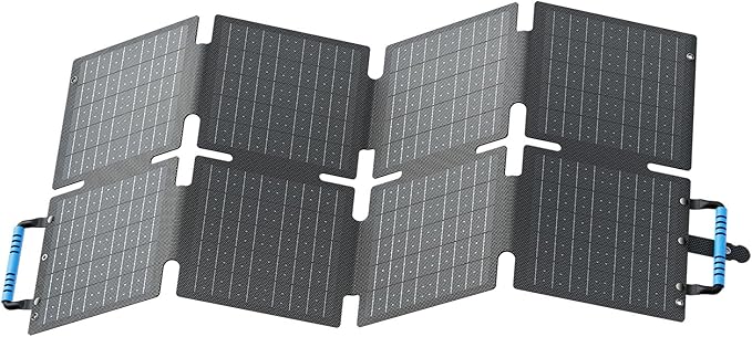 BLUETTI 60W Solar Panel 60 Watt for Solar Generator Handsfree 1 Handsfree 2 AC2A Foldable Solar Charger for Hiking Camping Travel