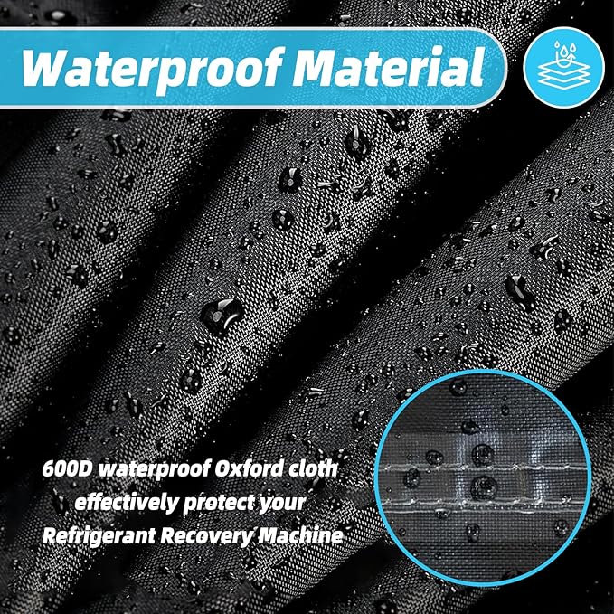 Cover for Robinair A/C RRR Machines Heavy Duty Protective Dust Cover for Automotive AC Recovery Recharge EquipmentWorkshop &amp Garage Equipment Protection