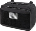 Jueachy Tactical Molle Pouch Large Admin Bag Utility Tool Pouches Molle Attachment EDC Pouches Expandable Molle Accessories Organizer Medical Pocket U.S.A Patch Included