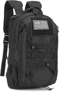 BAIXINGBAGS 20L Mini Small tactical backpack for men MOLLE System Daypack black gym hunting backpack Comfortable for Hiking Camping