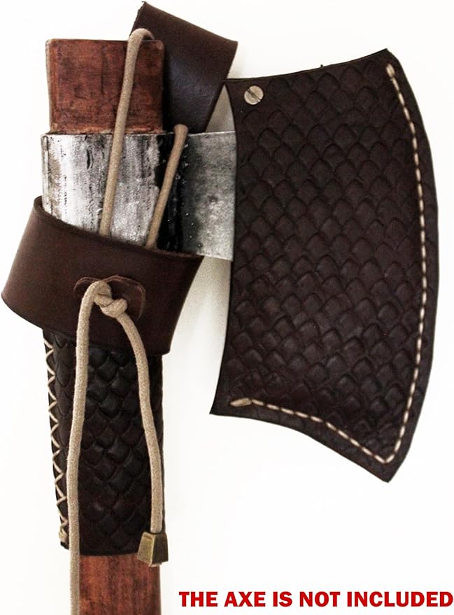 Leather Belt Loop for all AxeBushcraft Axe HolderAxe Holster Hanger Handcrafted Hatchet Holster Tomahawk Hatchet Tool Belt Organizer3W x 6H x 2D inches Fits up to 2 inch Handle