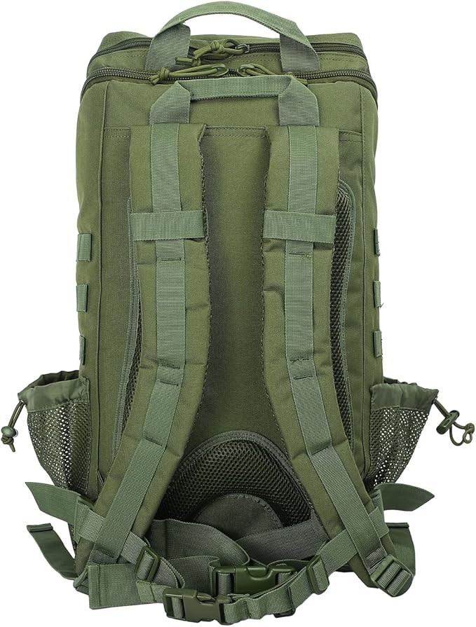 Tactical Backpack Military Molle Hiking 36-55L Tactical Medical Pack Outdoor Cycling Mountaineering Fire Emergency Supplies Bag