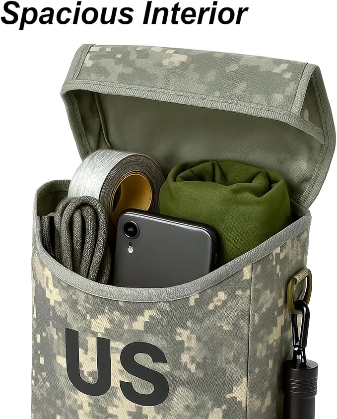 MT 2Pcs US Military MOLLE Sustainment Pouch Army Utility Pouch