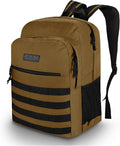 Wrangler Tradesman Backpack Water Resistant Casual Daypack for Travel Work School Unisex Laptop Backpack with Notebook Sleeve