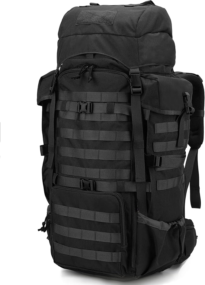 Mardingtop 70L Internal Frame Backpack for HuntingCampingHiking Backpacking Backpack with Rain Cover