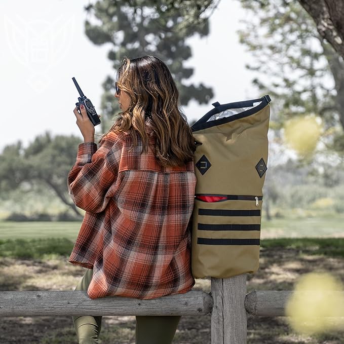 Xtreme Sight Line ~ AQUA RT Dry Bag~ Water-Proof Faraday Dry Bag for Laptops Tablets and Mid-Size Electronics ~ Small LITE Faraday Bag Combo ~ Multicam Camo