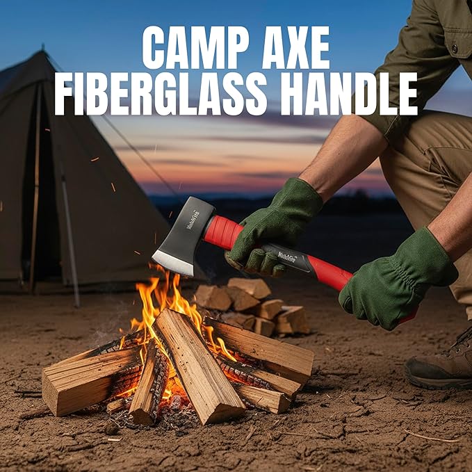 SZCO Watchfire 14 Camp Axe Fiberglass Handle