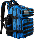 LHI Tactical Military Backpack for Men and Women 25L/35L Army Assault Pack Bag Small Rucksack with Bottle Holder