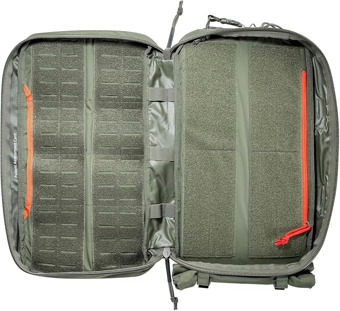 Tasmanian Tiger TT Modular Medic Combat Pack 18 Litre Tactical Medic-Pack Emergency Backpack with Removable SRPP Panels Red - One Size