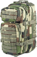 Mil-Tec Military Army Patrol Molle Assault Pack Tactical Combat Rucksack Backpack 20L French Army Cce Camo