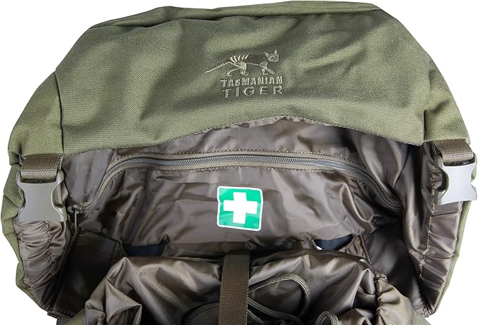 Tasmanian Tiger Pathfinder Mk II 80L Large MOLLE System Combat Backpack YKK RC Zippers Hydration Compatible Coyote