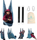 Abby &amp Noah Autism Sensory Swing for Adults &amp Kids | ADHD Indoor &amp Outdoor Swing | Ceiling Hanging Sensory Hammock for Therapy | Holds Up-to 600Lbs | Autism Sensory Products (Large - 80x6