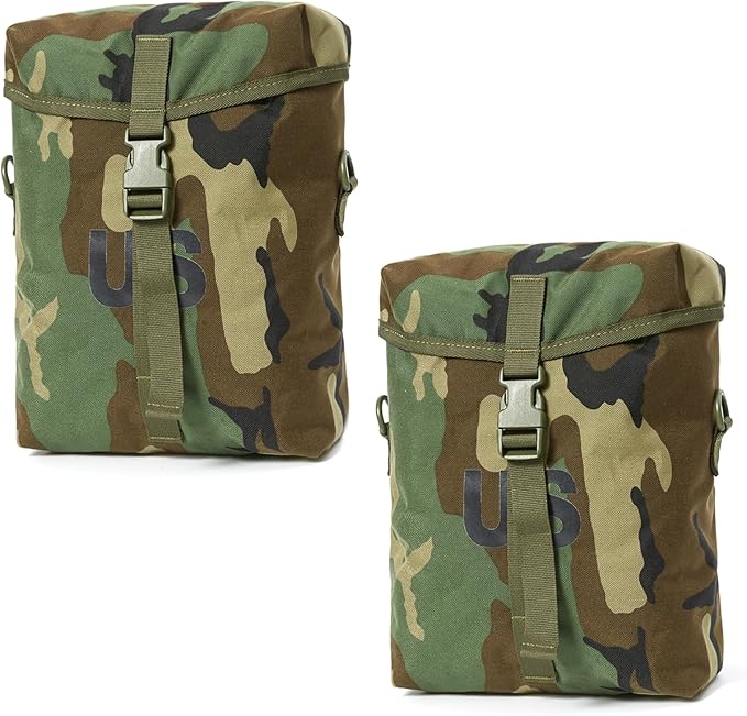 MT 2Pcs US Military MOLLE Sustainment Pouch Army Utility Pouch