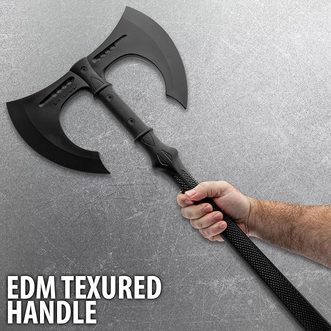 Honshu Training Axe | Lightweight Polypropylene Construction | Realistic Size and Balance | Textured Handle | Safe for Skill Development | Ideal for Practice Drills | Overall 27 1/5