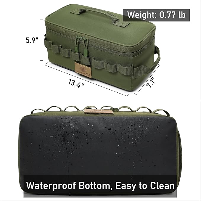 Tactical Sling Backpack and 9L Tactical Camping Storage Bag